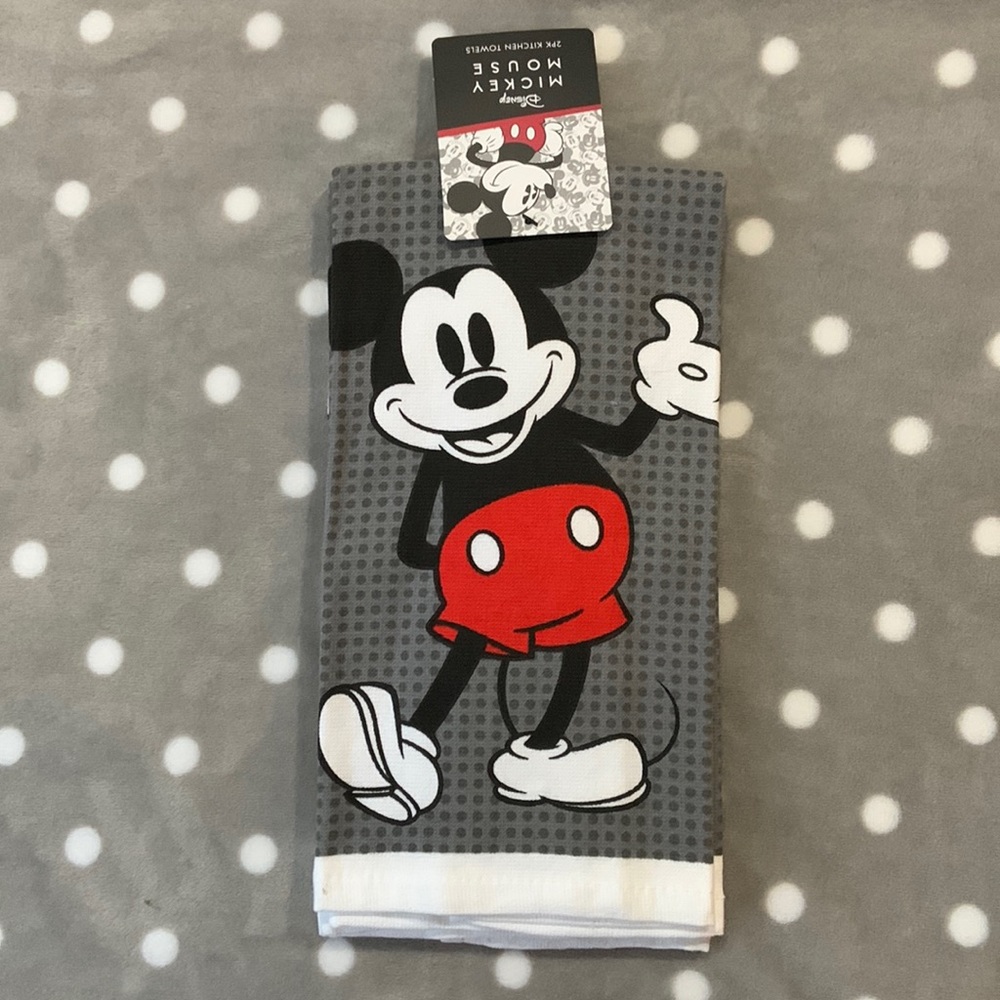 Disney Mickey Mouse 2pk Kitchen Towels